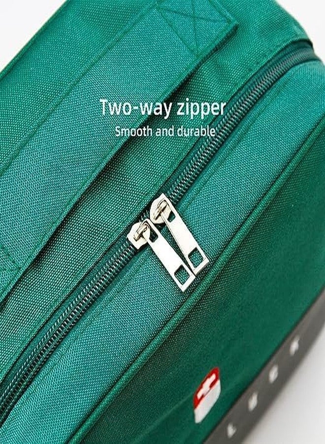 MATSON 2Pcs Medicine Pouch Empty First Aid Kit Bag for Travel, Home, Camping, Sports Emergency Survival Medicine Storage Bag (Green) - Image 3